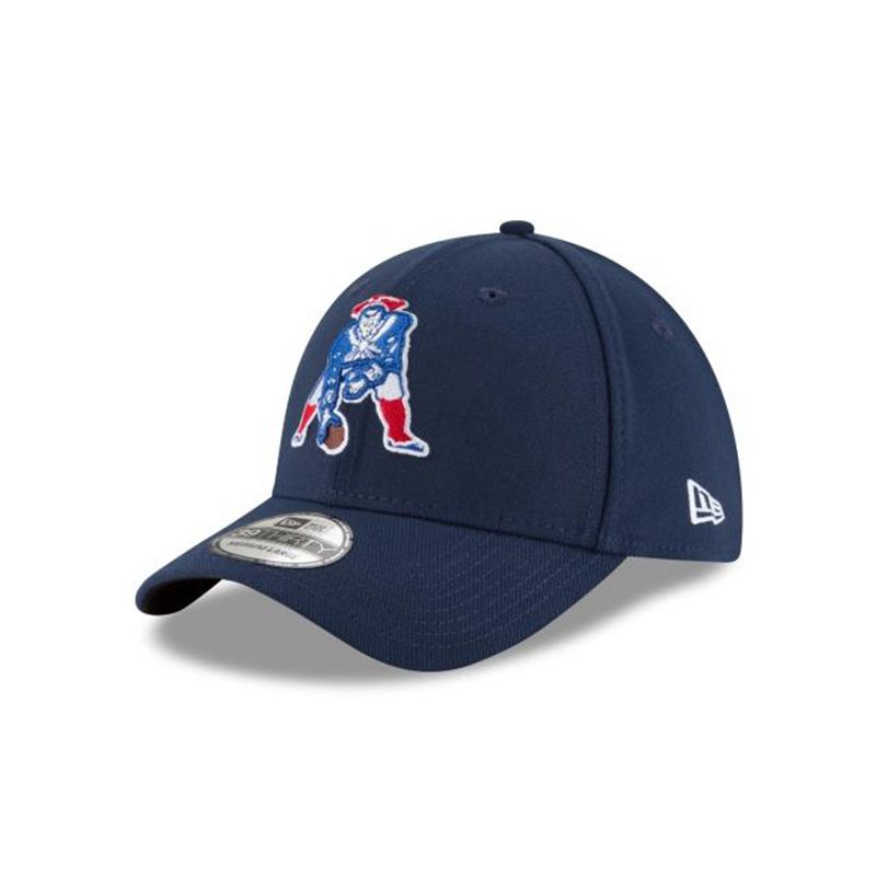 NFL New England Patriots Team Classic 39Thirty Stretch Fit (RMP2071) - Blue New Era Caps